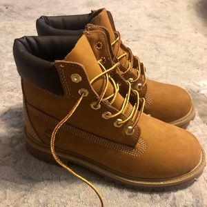 Youth size 3 Timberland Boots